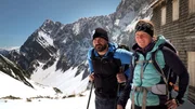 Bertl und Claudia Rackwitz-Hartmann sind die neuen H&uuml;ttenwirte der Lamsenjochh&uuml;tte im Karwendel. Die beiden haben erst im Jahr zuvor die frisch renovierte Falkenh&uuml;tte als P&auml;chter &uuml;bernommen. Im Winter betreiben sie auch noch eine Apr&egrave;s-Ski-H&uuml;tte in Fieberbrunn.