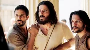(v.l.) Simon Z (Alaa Safi), Jesus (Jonathan Roumie), Simon Petrus (Shahar Isaac)
