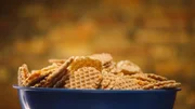 Waffle crackers. Waffle crackers.