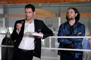 Lucifer (Tom Ellis) blickt auf seine ersten Tage in L. A. zurück. Lucifer (Tom Ellis) blickt auf seine ersten Tage in L. A. zurück.
