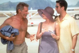 Quinn Harris (Harrison Ford, l.), Frank Martin (David Schwimmer, r.)