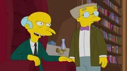 Mr. Burns (l.); Smithers (r.)