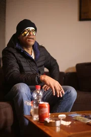 AMSTERDAM- "Max", ein Kokainabh&auml;ngiger.