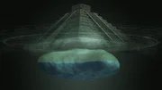 CGI-Visualisierung: Wasser unter Chich&eacute;n Itz&aacute;
