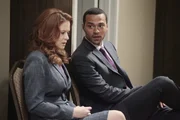 Ihre mündlichen Prüfungen stehen an: Jackson (Jesse Williams, r.) und April (Sarah Drew, l.) ... Ihre mündlichen Prüfungen stehen an: Jackson (Jesse Williams, r.) und April (Sarah Drew, l.) ...