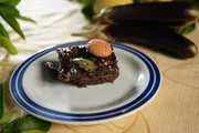 Auberginen mit Schokolade