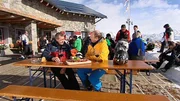 Harry Prünster und Hans Steger, Sonnklarhütte. Harry Prünster und Hans Steger, Sonnklarhütte.