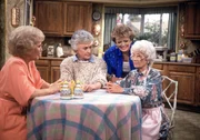 L-R: Rose Nylund (Betty White), Dorothy Zbornak (Bea Arthur), Blanche Devereaux (Rue McClanahan) and Sophia Petrillo (Estelle Getty)