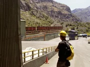 Kupfermine in den chilenischen Anden.