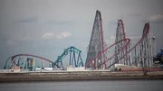 Steel Dragon 2000, Nagashima Spa Land, Japan. Steel Dragon 2000, Nagashima Spa Land, Japan.