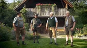Musikgruppe &bdquo;Die Schneeberg Buam&ldquo;.