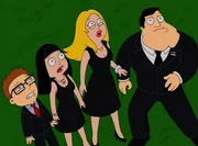 L-R: Steve, Hayley, Francine, Stan