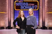 Die Kandidatinnen dieser Sendung: Schauspielerin und Autorin Andrea Sawatzki (l.) und Schauspielerin Anna Schudt (r.).