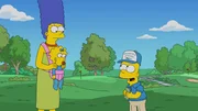 (v.l.n.r.) Marge; Maggie; Bart