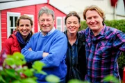 V.l.: Katie Rushworth, Alan Titchmarsh, Frances Tophill, David Domoney
