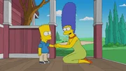 Bart (l.); Marge (r.)