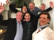 L-R: Richard, Kathrin, Gastgeberin Sabine, Martin, Liane