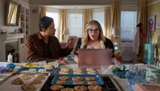 Adam Rodriguez as Luke Alvez and Kirsten Vangsness as Penelope Garcia in Criminal Minds: Evolution, episode 1, season 16 streaming on Paramount+.