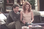 Will (Eric McCormack, l.) und Grace (Debra Messing, r.) warten auf das Ergebnis des Schwangerschaftstests.