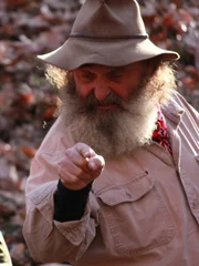 Trapper discussing the trap with the team.