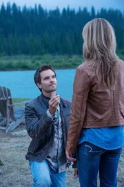 Graham Wardle (Ty Borden), Amber Marshall (Amy Fleming). Graham Wardle (Ty Borden), Amber Marshall (Amy Fleming).