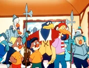 "Die Jagd nach dem Kju Wang", Folge "Der Doppelg&auml;nger": Tricky und Ganoven-Plan auf dem Marktplatz.