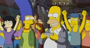 Marge (l.); Homer (r.)