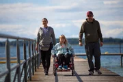 Felicitas Gansewig ist zehn Jahre alt und macht mit ihren Eltern Jessica und Sven Urlaub am Arendsee. Sie wurde mit Spina bifida, auch bekannt als offener R&uuml;cken geboren.