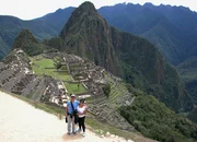 Adrian Studer und Corinne Studer auf dem Machu Pichu Adrian Studer und Corinne Studer auf dem Machu Pichu