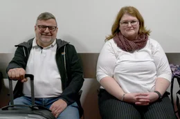 Gemeinsam gegen Fettleibigkeit: In der Rehaklinik Hohenelse durchlaufen Martin Schoplocher und Daniela Horn ein individuelles Programm f&uuml;r ein ges&uuml;nderes Leben.