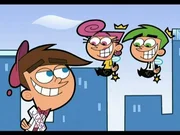 Timmy w&uuml;nscht sich von seinen Elfen Cosmo & Wanda in der Jury der Miss-Wahl zu sein damit er Vickys Plan kreuzen kann.