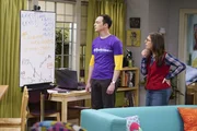 Zwar kommen Sheldon und Amy ganz sch&ouml;n ins Gr&uuml;beln, doch eigentlich haben die beiden immer eine L&ouml;sung parat ...