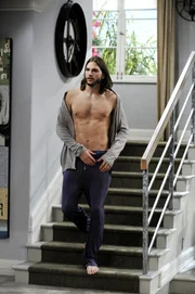 Versucht Zoey f&uuml;r sich zu gewinnen: Walden (Ashton Kutcher) ...