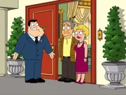 (v.l.n.r.) Stan Smith; Mr. Dawson; Mrs. Dawson