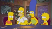 (v.l.n.r.) Bart; Homer; Marge; Lisa