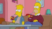 Bart (l.); Homer (r.)