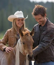 Amy (Amber Marshall) und Ty (Graham Wardle) +++ Amy (Amber Marshall) und Ty (Graham Wardle) +++