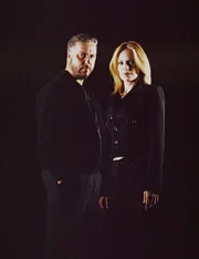 Gil Grissom (William Petersen) und Catherine Willows (Marg Helgenberger) Gil Grissom (William Petersen) und Catherine Willows (Marg Helgenberger)