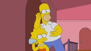 Lisa (l.); Homer (r.)