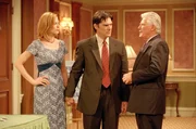 L-R: Dharma (Jenna Elfman), Greg (Thomas Gibson), Edward Montgomery (Mitchell Ryan) L-R: Dharma (Jenna Elfman), Greg (Thomas Gibson), Edward Montgomery (Mitchell Ryan)