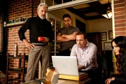 (v.l.n.r.) Alden Parker (Gary Cole); Nick Torres (Wilmer Valderrama); Timothy McGee (Sean Murray); Jessica Knight (Katrina Law)
