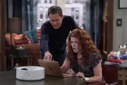 Will Truman (Eric McCormack, l.); Grace Adler (Debra Messing, r.)