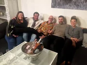 V.l.: Andrea, Frank, Ulli, Daniel und Gastgeberin Sibel