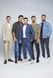 V.l.: Timothy Boldt, Alexander Milo, Lars Steinh&ouml;fel, Milos Vukovic, Ben Heinrich.