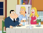 (v.l.n.r.) Stan Smith; Terry Bates; Francine Smith