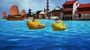 Timmy und Bess suchen im s&uuml;dchinesischen Meer nach dem Wrack eines alten Handelsschiffs.