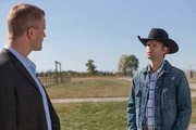 Peter Morris (Gabriel Hogan, l.), Caleb Odell (Kerry James) Peter Morris (Gabriel Hogan, l.), Caleb Odell (Kerry James)