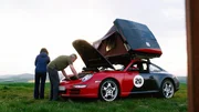 Uwe und Petra gehen mit ihrem Porsche 911 und Dachzelt auf Reisen