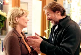 L-R: Victoria (Christiane H&ouml;rbiger), Vincent (G&ouml;tz George).