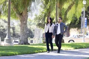 Pictured: Katrina Law as NCIS S.A. Jessica Knight and Wilmer Valderrama as S.A. Nicolas Torres. Pictured: Katrina Law as NCIS S.A. Jessica Knight and Wilmer Valderrama as S.A. Nicolas Torres.